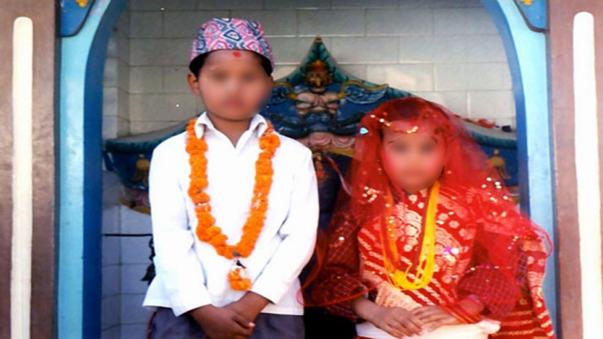 One in every 10 boys in Nepal so child marriages