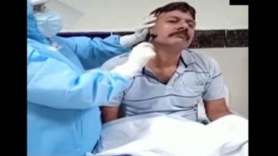 Health workers of Odisha hospital cut beard and hair of COVID-19 patients