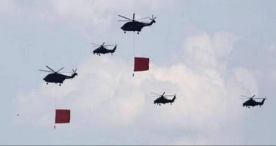 China increases number of helicopters near LAC, Indian army alert
