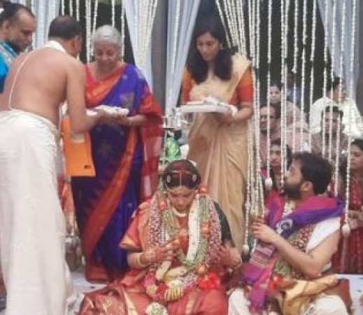 Nirmala Sitharaman did not invite any leader-VIP to her daughter's wedding