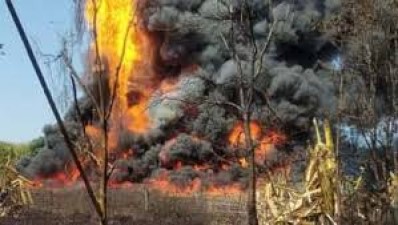 असम में तेल कुंए में लगी आग में झुलसे  गांव के 6 लोग