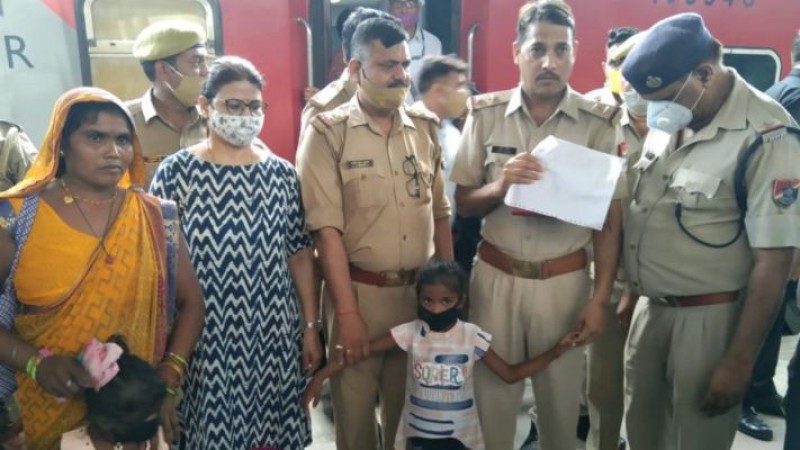 GRP police saved 5-year-old innocent 
girl's life using intelligence