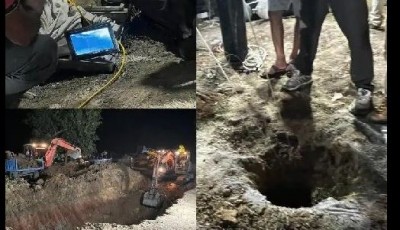 Innocent trapped in borewell for 60 hours, rescue operation continues