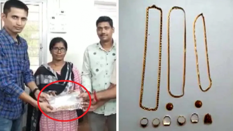 10 tolas of gold found near a rat, the story is very filmy