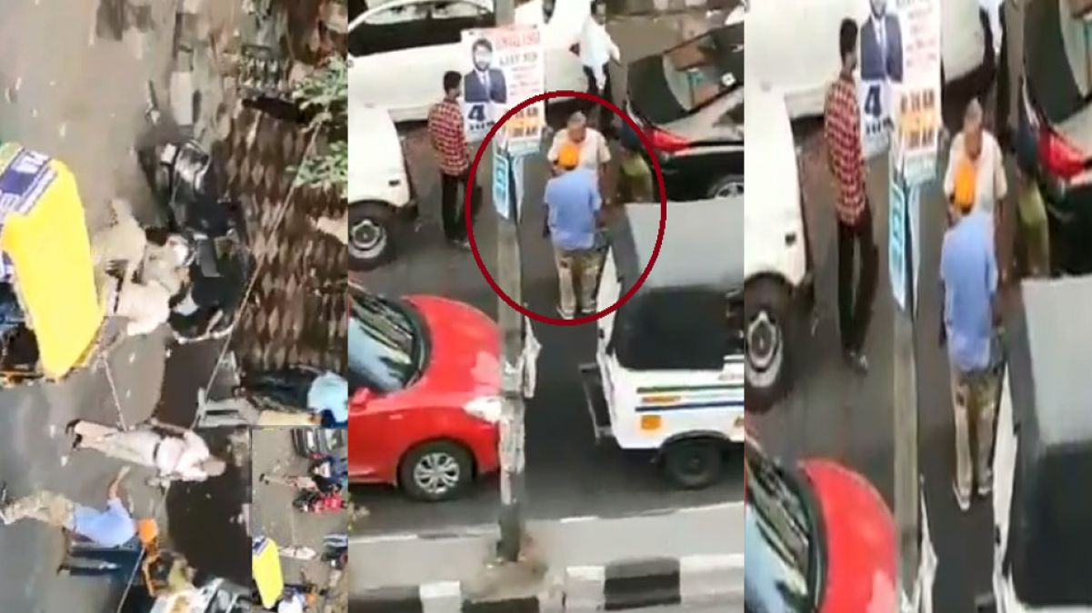 Tempo driver attacks policeman with sword, viral video