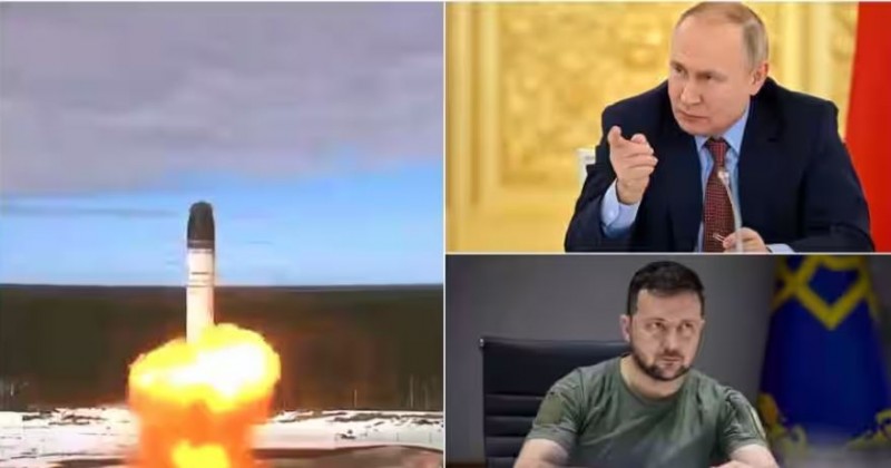 यूक्रेन बॉर्डर पर रूस ने तैनात किए परमाणु हथियार ! पुतिन के खतरनाक इरादों से दुनिया में दहशत