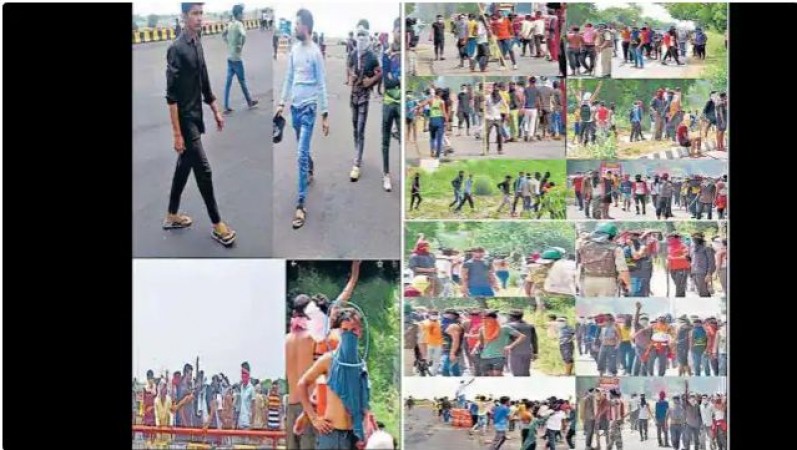 अग्निपथ: अलीगढ़ के उपद्रवियों की तस्वीरें जारी, हिंसा करने वालों को नहीं छोड़ेगी यूपी पुलिस