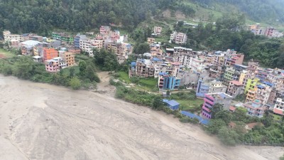 VIDEO: Flood kills 16 people in Nepal, 22 still missing