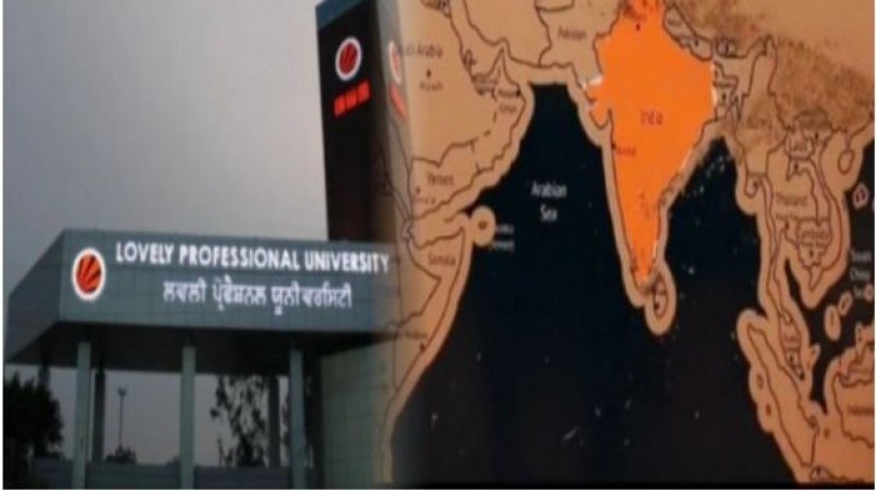 'Kashmir and Northeast is not part of India..', what LPU University of Punjab is teaching?