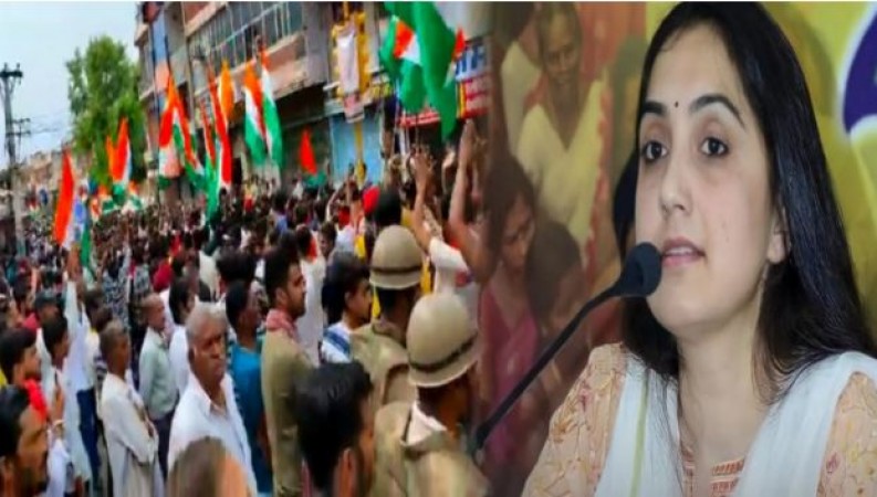 'Take back Nupur Sharma..', after Nepal and Bihar, Hindus now protest peacefully in Rajasthan.