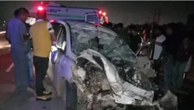 Four people died in a painful road accident in Chhattisgarh's Bilaspur district