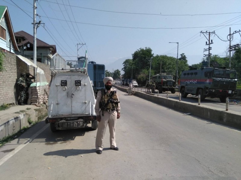 A terrorist shot dead by security forces in Srinagar encounter, operation continues