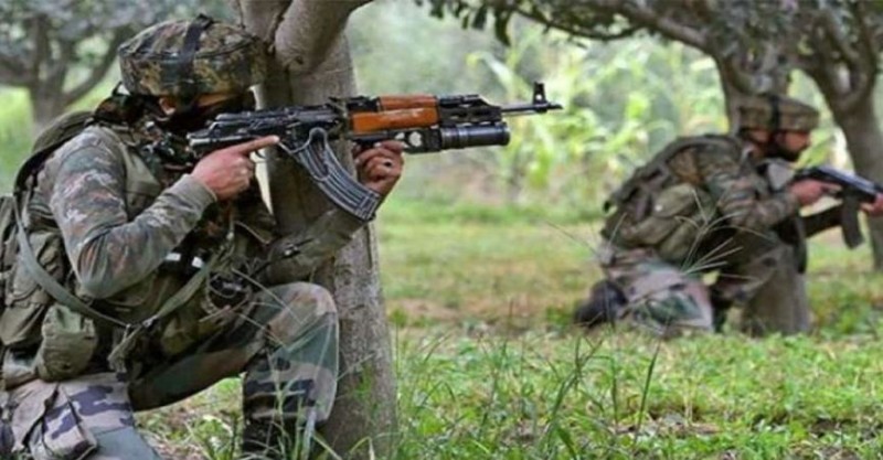 Security forces surround terrorists hiding in the forests of Verinag, encounter continues