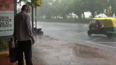 Rainfall in Delhi for three consecutive days