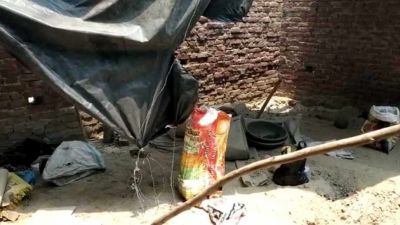 Bombs were being built in a house in Rampur, Police raided then...