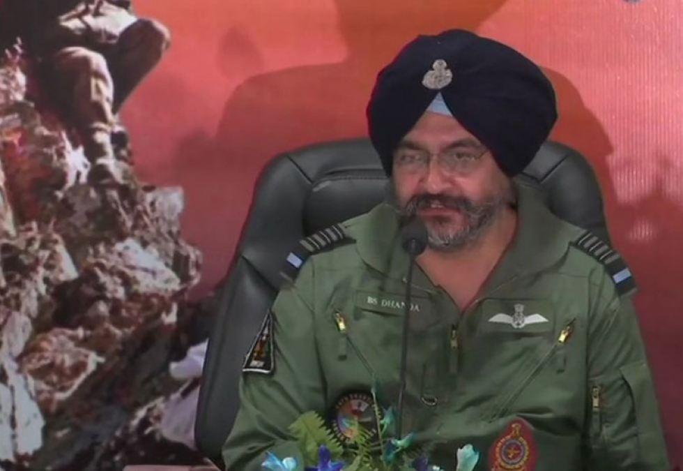 Indian Air Force chief claims Pak could not enter India after Balakot strike