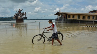 Assam flood affects lakhs of people, officials shares figures