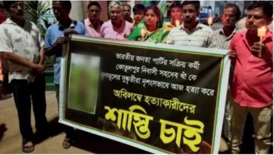 बंगाल में कब थमेंगी सियासी हत्याएं ?  एक और भाजपा कार्यकर्ता का शव फंदे से लटकता मिला