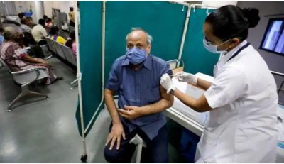 1.28 lakh people above 60 years of age get their first corona jab