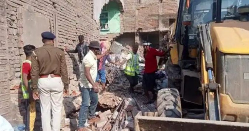 Bhagalpur: Several houses blown up, 11 dead due to blast during bomb-making