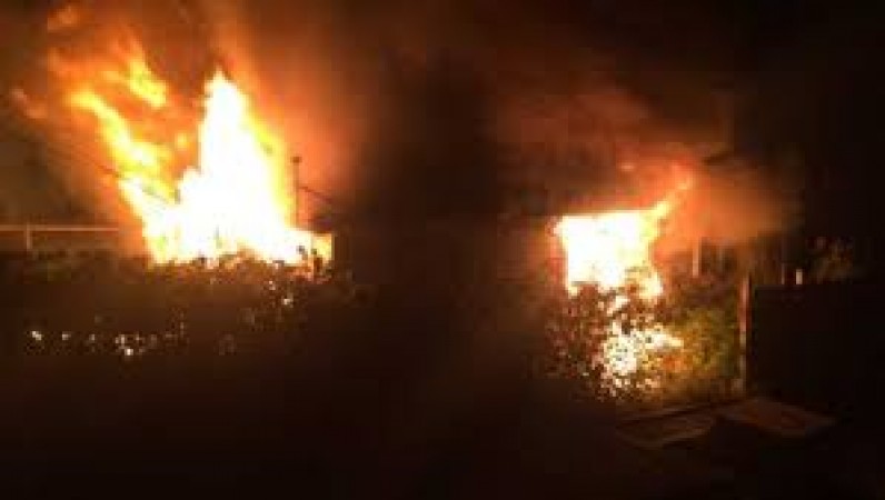 Fire erupts in Kupwara's military camp