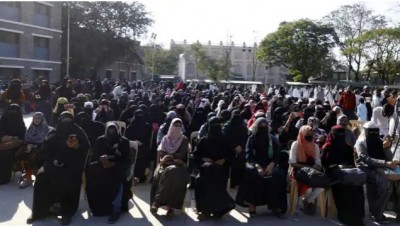 अजमेर तक पहुंची हिजाब विवाद की आंच, मुस्लिम महिलाओं ने निकाली रैली