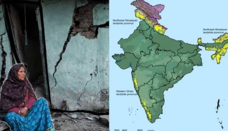 जोशीमठ के बाद इन इलाकों में पहुंच सकती है खतरे की 'दरारे'! ISRO ने जारी की लिस्ट