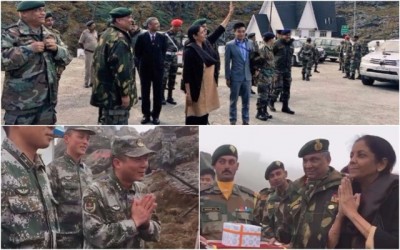 Coronavirus effect on Indo china border, Chinese army doing 'Namaste'