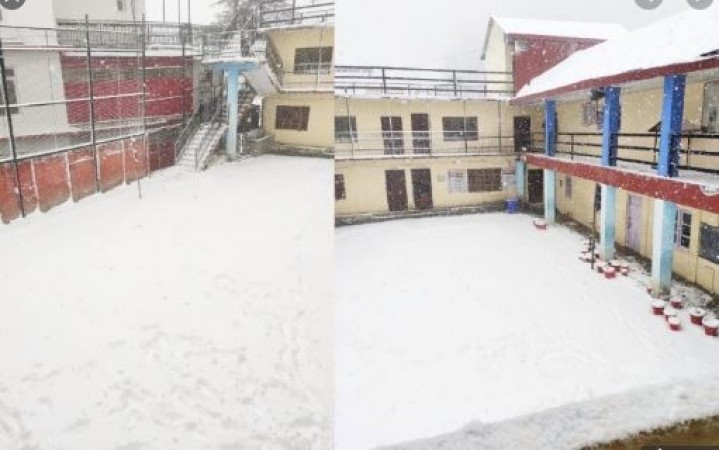Shimla: Snowfall in March after three years