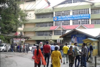 Shimla: Corona suspect patients create panic in IGMC