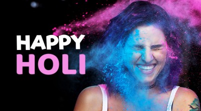 Colorful feature of Facebook, Write Happy Holi and see the magic