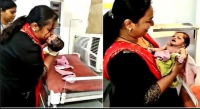 Great example of humanity: This is how lady doctor saved the life of a newborn