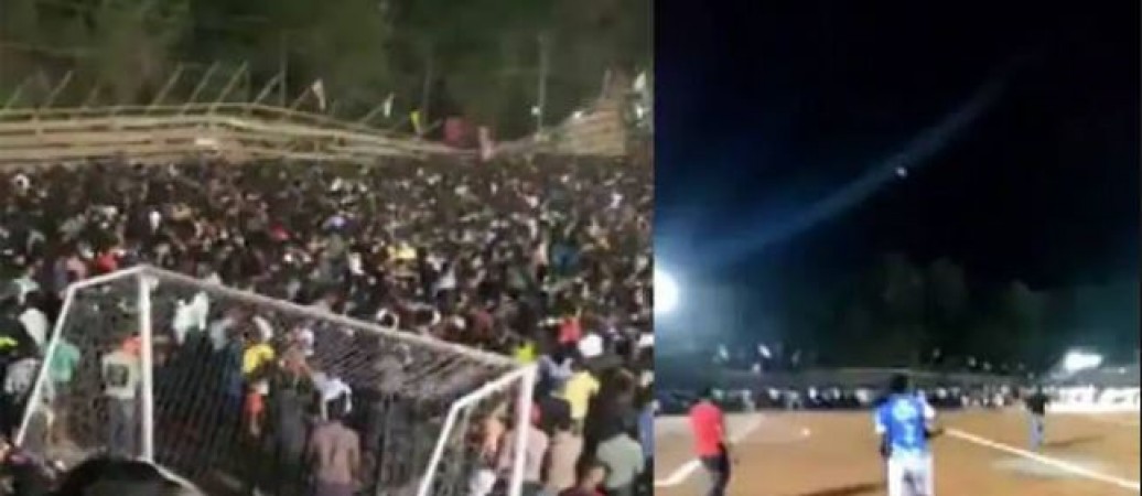 Video: Major accident during football match in Kerala, over 200 injured
