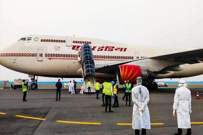 Air India aircraft to leave today to bring Indians stranded in Italy due to Corona crisis