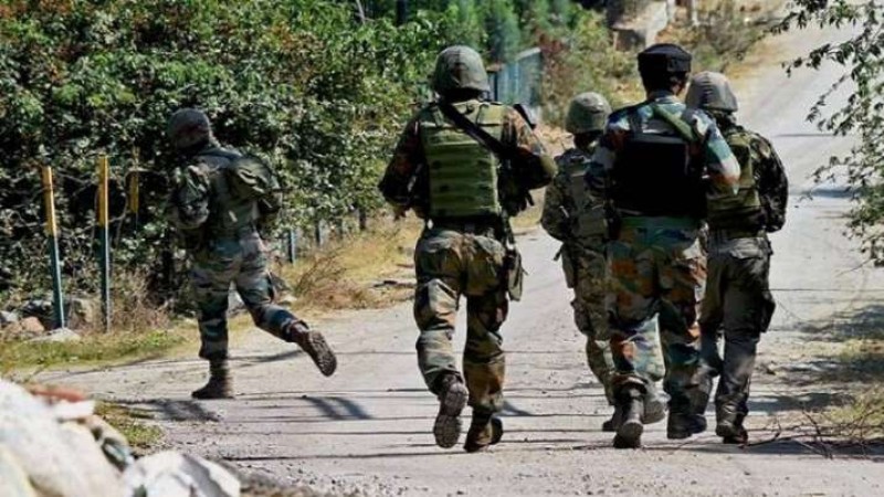 Great success for security forces in Jammu Kashmir, 4 dreaded terrorists killed in encounter