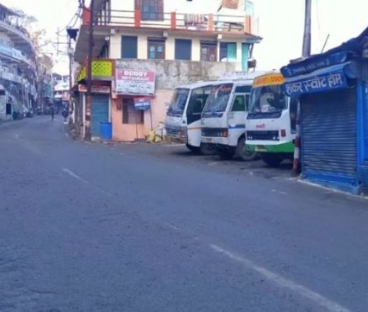 Janata curfew in Uttarakhand, roads empty