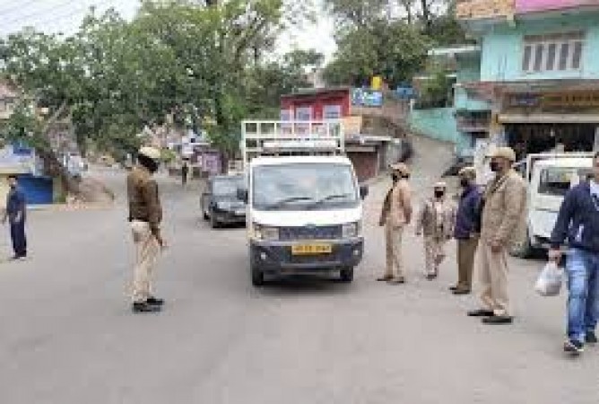 Public curfew in Shimla due to Corona