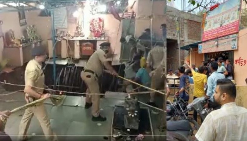 बेलेश्वर महादेव मंदिर में हुए हादसे का CM शिवराज ने लिया संज्ञान, बचाव कार्य जारी