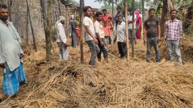 झोपड़ी में भुट्टा पका रहे थे बच्चे, अचानक लगी आग, 6 बच्चों की गई जान