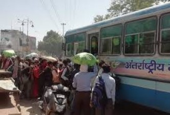 Bus facility can be released today for hundreds of people trap in Rewari