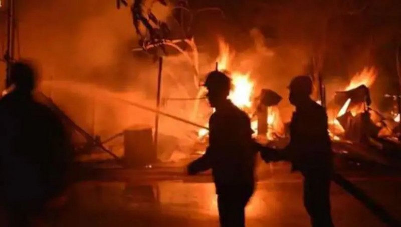 Massive fire breaks out in Greater Noida company, many employees charred to death