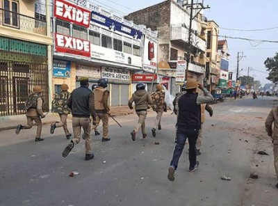 UP Panchayat elections: 16 arrested in Bijnor for stone pelting and firing before results are out