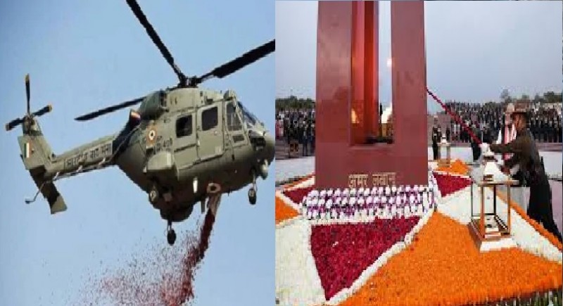 Entire nation saluties 'Corona warriors', Army showers flowers  petals on hospitals