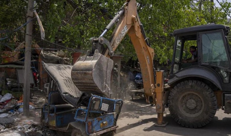 Bulldozers will run on May 9 in Shaheen Bagh, the center of anti-CAA protests, illegal constructions will be demolished