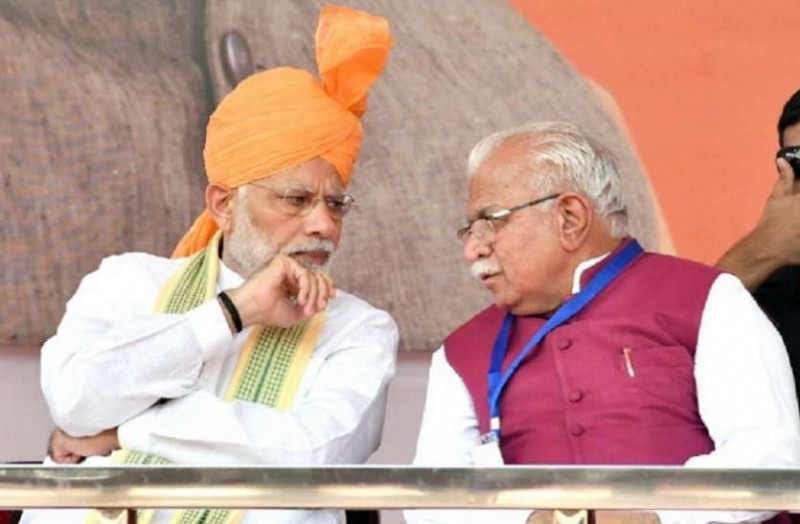 PM Modi and Home Minister Amit Shah extend wishes to CM Khattar on his birthday