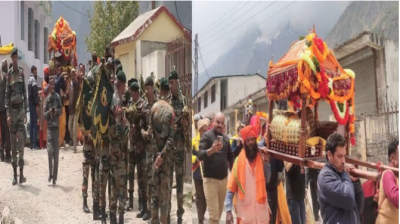 Dev Doliyan reached Badrinath Dham on tune of Band, doors will open on this day