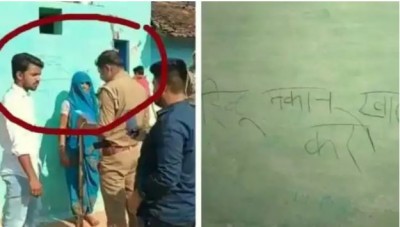 'Hindus quit India', slogans written on walls of houses in UP, police registers case