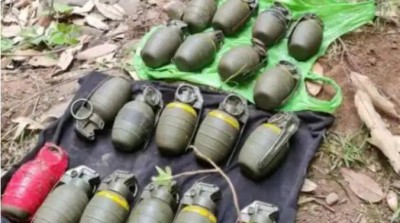 Army and police have recovered 19 grenades in Jammu and Kashmir's Poonch district today