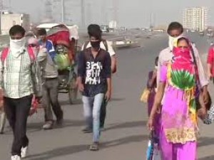 Death of laborers traveling on foot in Rajgarh