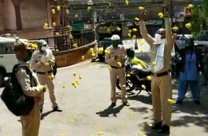 ASI Naresh Vajpayee returns to duty after defeating' Corona